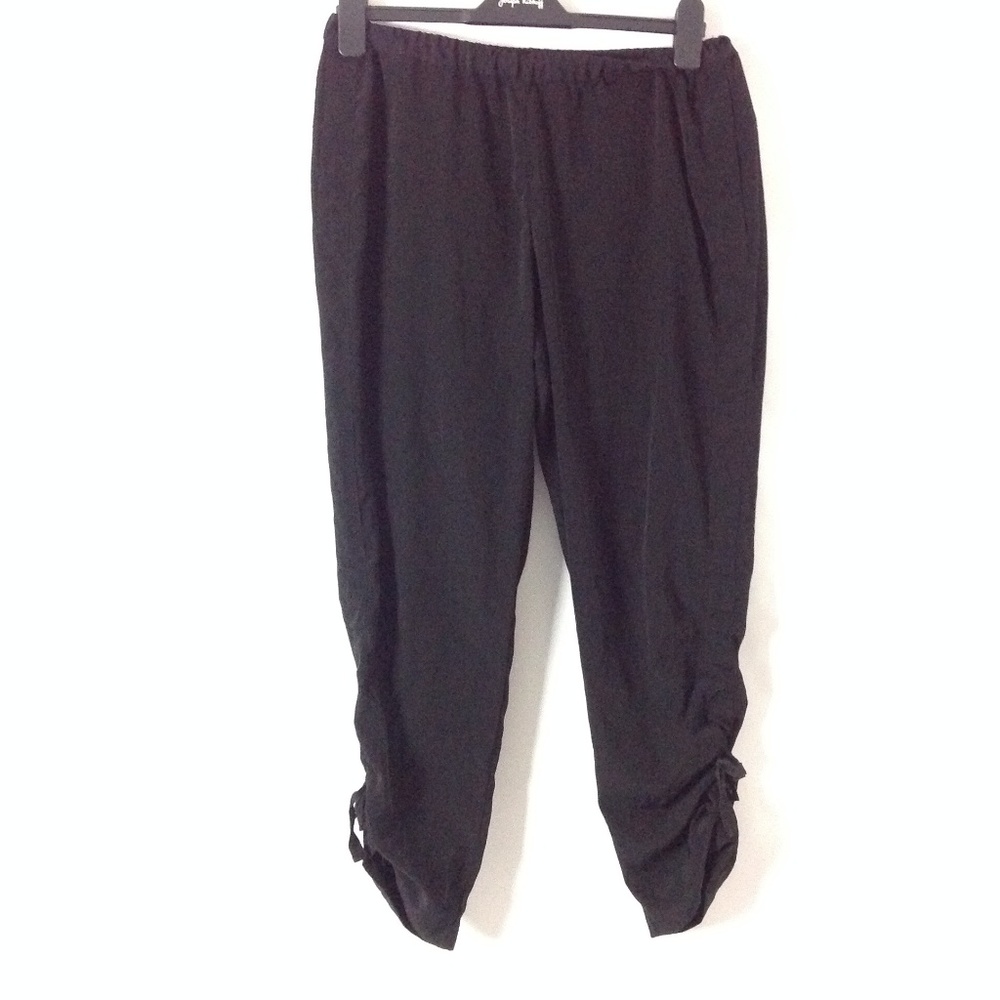 Chico's Women's Black Pants Size 0.5 Elastic Waist